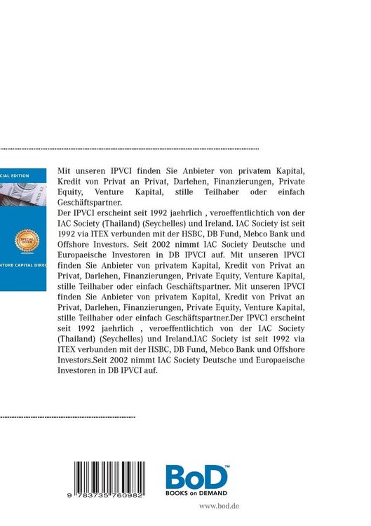 Produktbild: DB Private Venture Capital Investors Directory &ndash; II - 2014