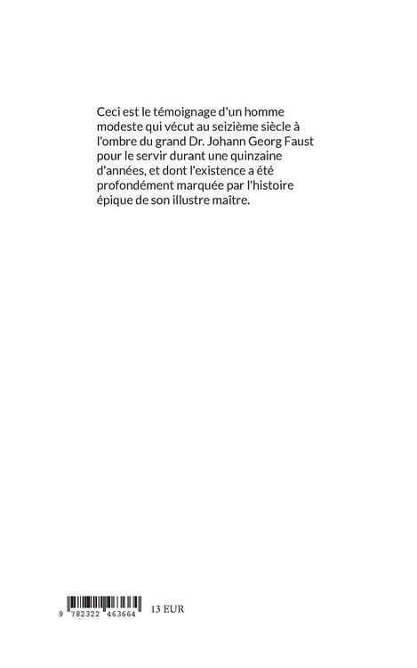 Produktbild: L'assistant de Faust