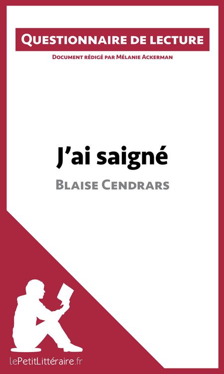 Produktbild: J'ai saign&eacute; de Blaise Cendrars