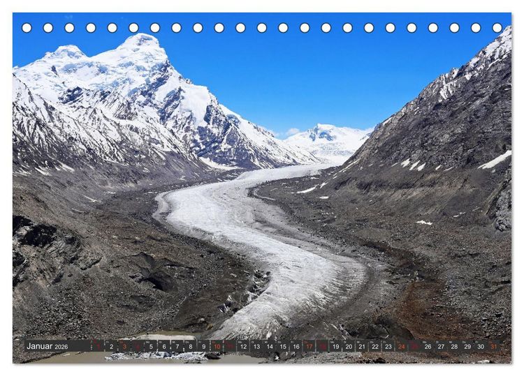 Produktbild: Ladakh - Zanskar (Tischkalender 2026 DIN A5 quer), CALVENDO Monatskalender