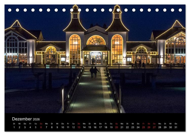 Produktbild: Gesehen auf - R&uuml;gen und Hiddensee (Tischkalender 2026 DIN A5 quer), CALVENDO Monatskalender