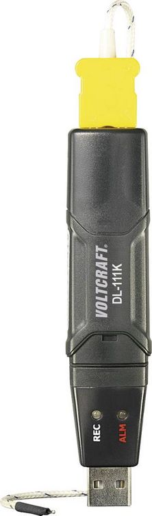 Produktbild: VOLTCRAFT DL-111K Temperatur-Datenlogger Messgr&ouml;&szlig;e Temperatur -200 bis 1370&deg;C