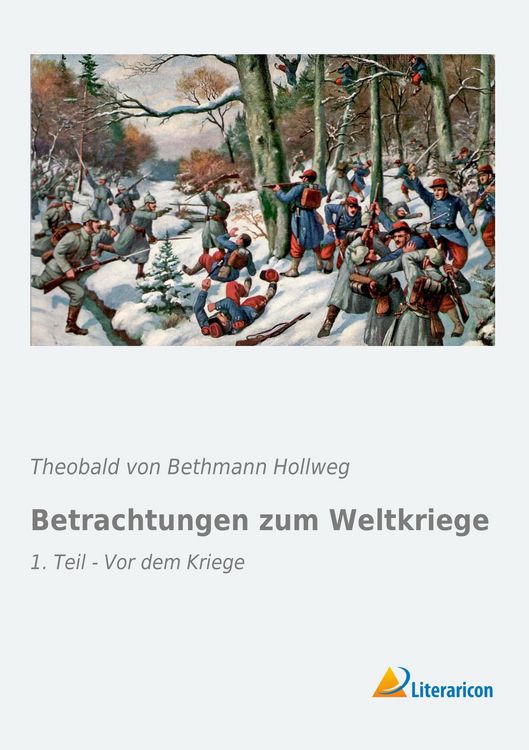 Produktbild: Betrachtungen zum Weltkriege