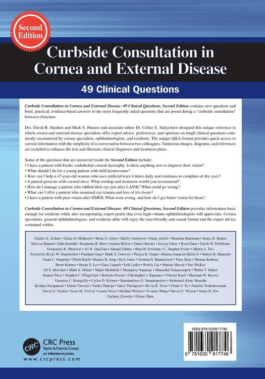 Produktbild: Curbside Consultation in Cornea and External Disease