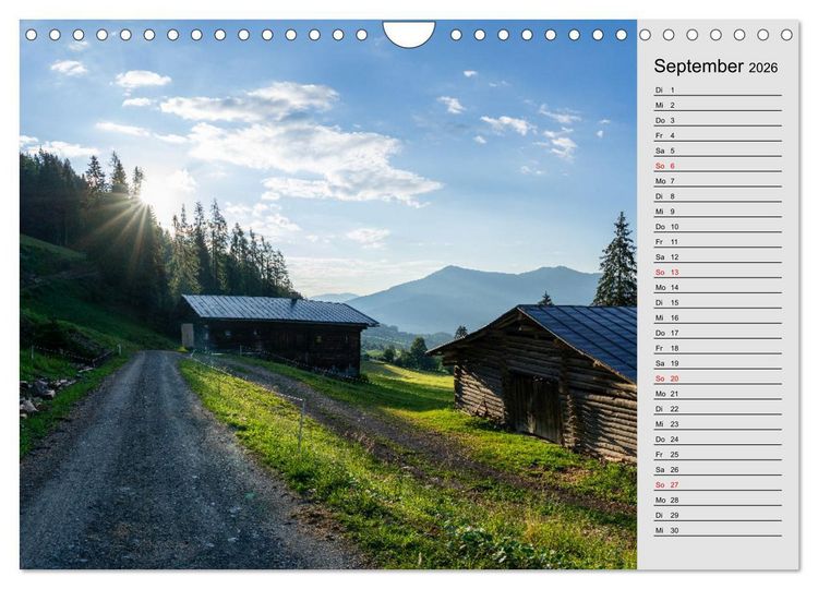 Produktbild: Bischofshofen & mehr (Wandkalender 2026 DIN A4 quer), CALVENDO Monatskalender