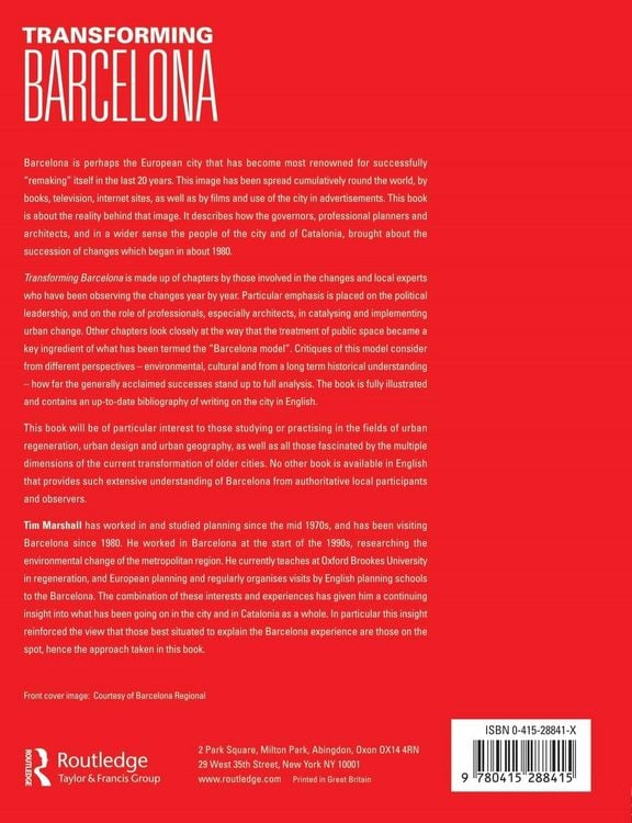 Produktbild: Transforming Barcelona