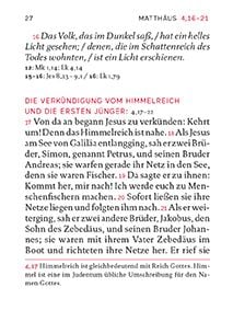 Produktbild: Klein-Ausgabe 4 Evangelien