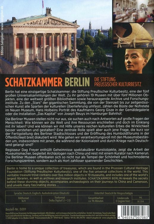 Produktbild: Schatzkammer Berlin - Die Stiftung preussischer Kulturbesitz