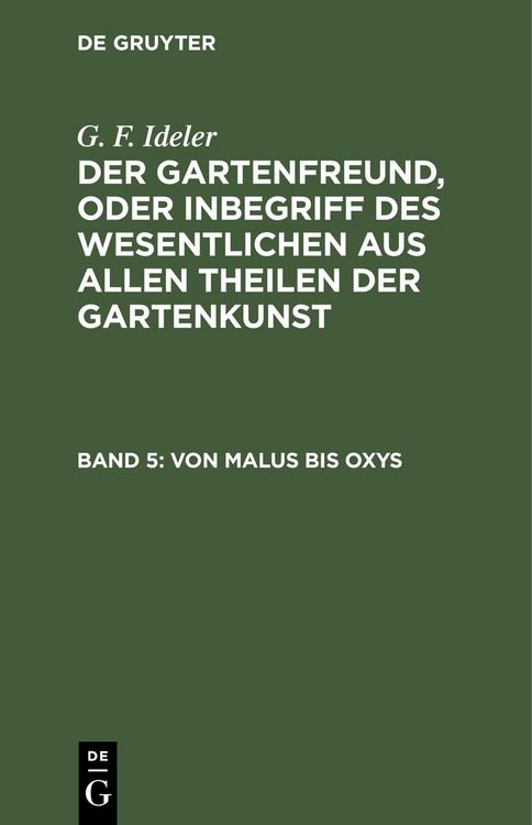 Produktbild: Von Malus bis Oxys