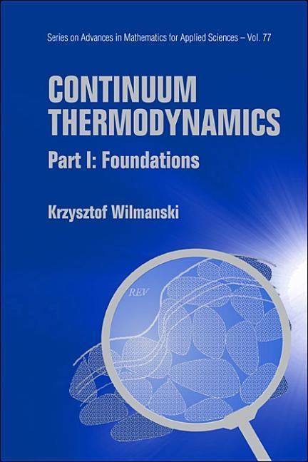 Produktbild: Continuum Thermodynamics - Part I: Foundations