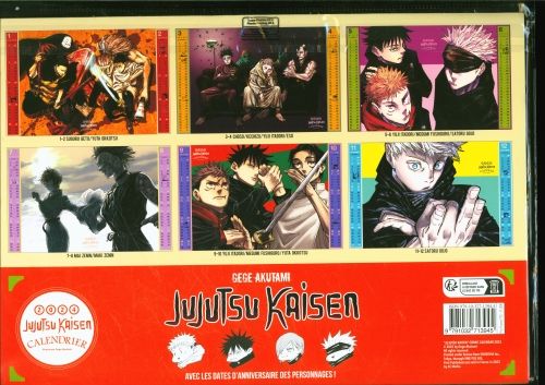 Produktbild: Jujutsu Kaisen : calendrier mural 2024