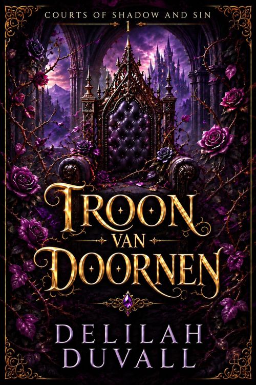 Produktbild: Troon van doornen: Een duistere fae-romantasy met enemies-to-lovers