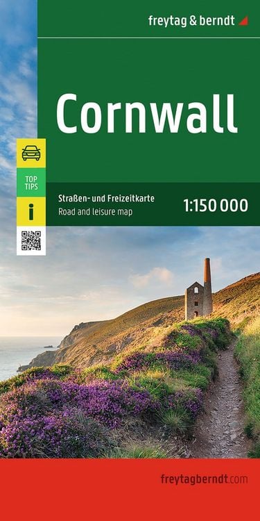 Produktbild: Freytag & berndt Stra&szlig;enkarte Cornwall 1:150.000