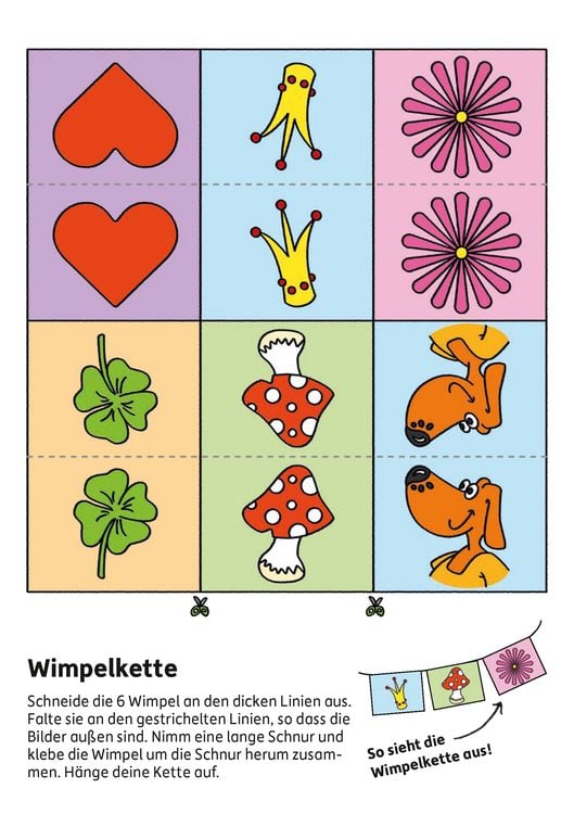 Kindergartenblock ab 4 Jahre - Schneiden, kleben, basteln