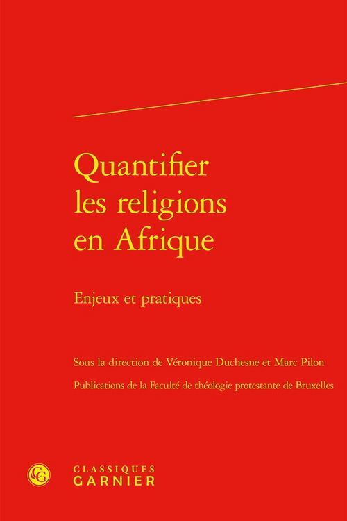 Produktbild: Quantifier les religions en Afrique : enjeux et pratiques