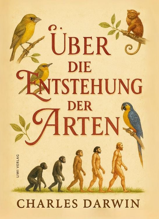 Produktbild: Charles Darwin: &Uuml;ber die Entstehung der Arten. Vollst&auml;ndige Neuausgabe
