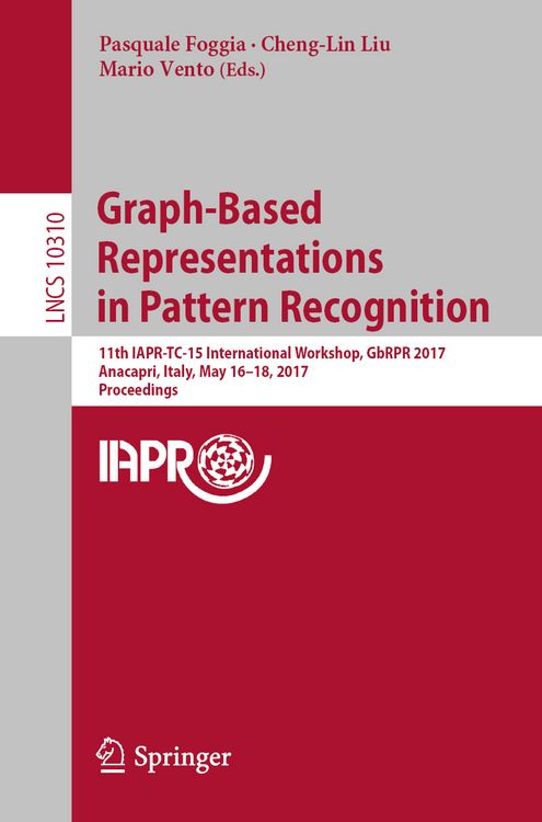 Produktbild: Graph-Based Representations in Pattern Recognition