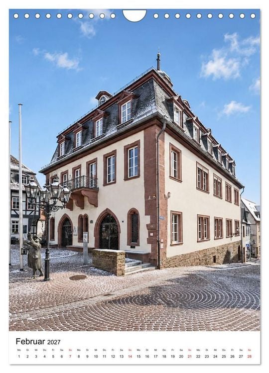 Produktbild: Gelnhausen Stadt vertikal (Wandkalender 2027 DIN A4 hoch), CALVENDO Monatskalender