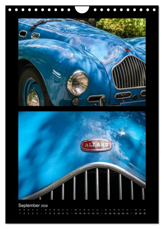 Produktbild: Klassische Oldtimer (Wandkalender 2026 DIN A4 hoch), CALVENDO Monatskalender