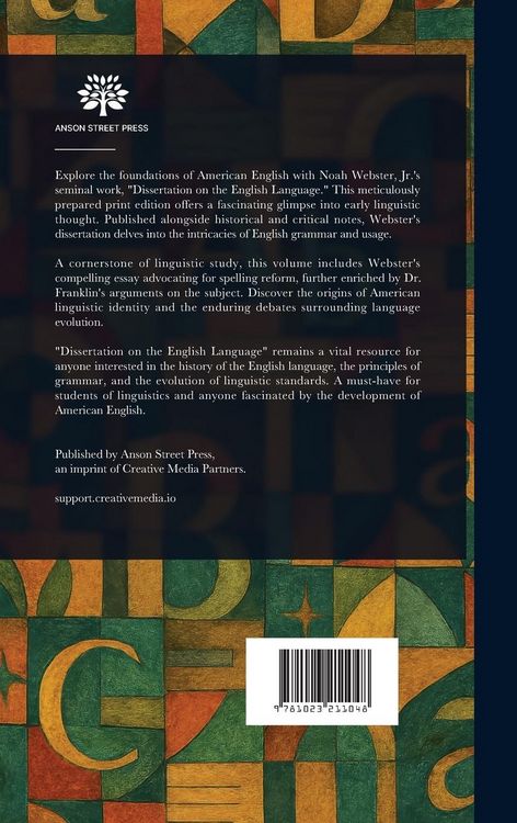 Produktbild: Dissertations on the English Language