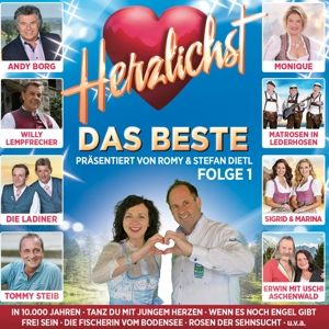Produktbild: Herzlichst-Das Beste pr&auml;sentiert von Romy & Stef