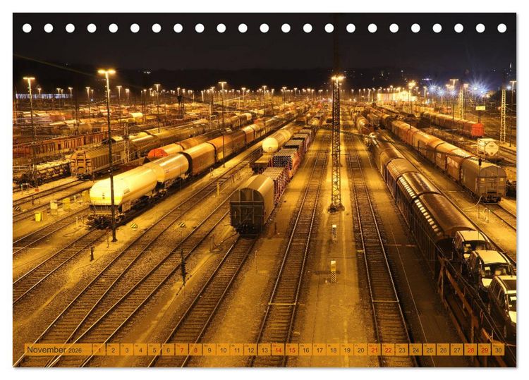 Produktbild: RUHRPOTT LICHTER (Tischkalender 2026 DIN A5 quer), CALVENDO Monatskalender