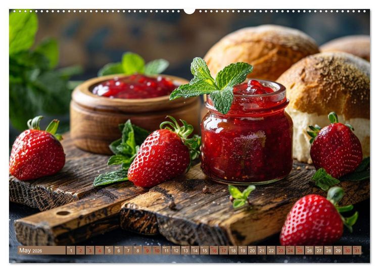 Produktbild: Fruit Paradise in a Jar (Wall Calendar 2026 DIN A2 landscape), CALVENDO 12 Month Wall Calendar