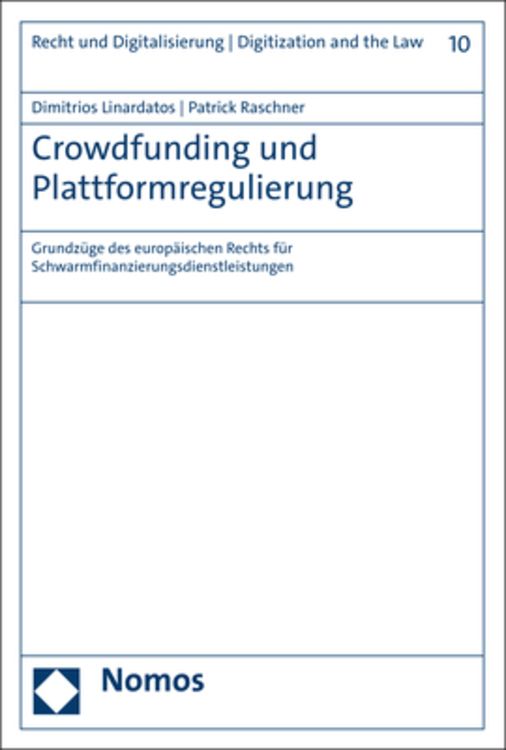 Produktbild: Crowdfunding und Plattformregulierung