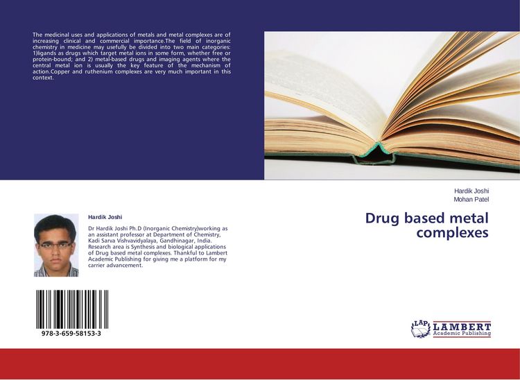 Produktbild: Drug based metal complexes