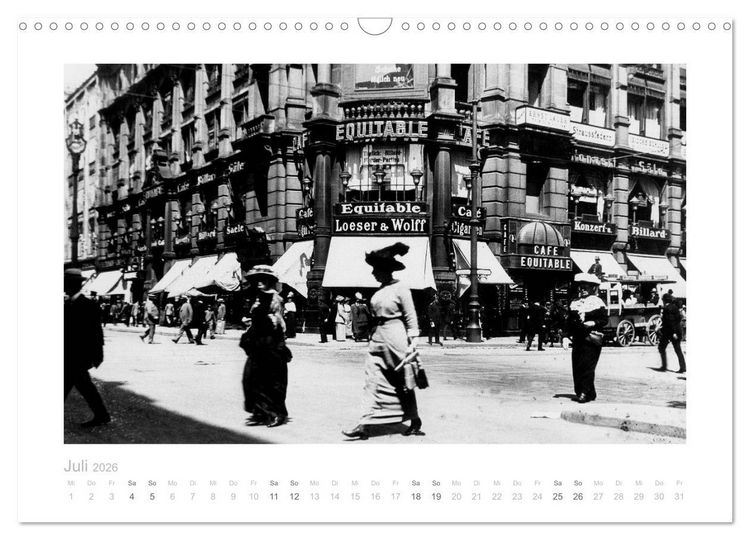 Produktbild: Die Friedrichstrasse - Legend&auml;re Luxusmeile von Berlin (Wandkalender 2026 DIN A3 quer), CALVENDO Monatskalender