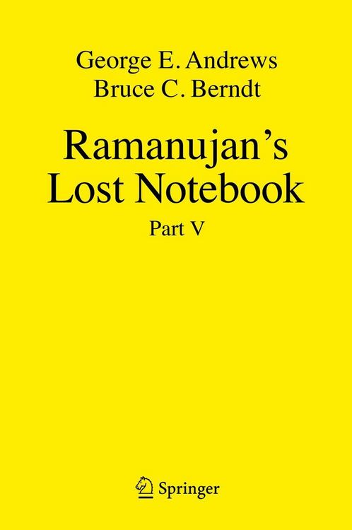 Produktbild: Ramanujan's Lost Notebook