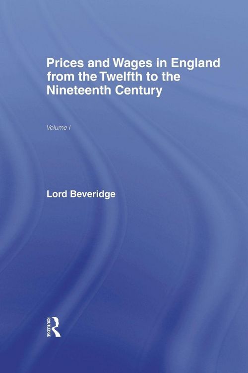 Produktbild: Prices and Wages in England