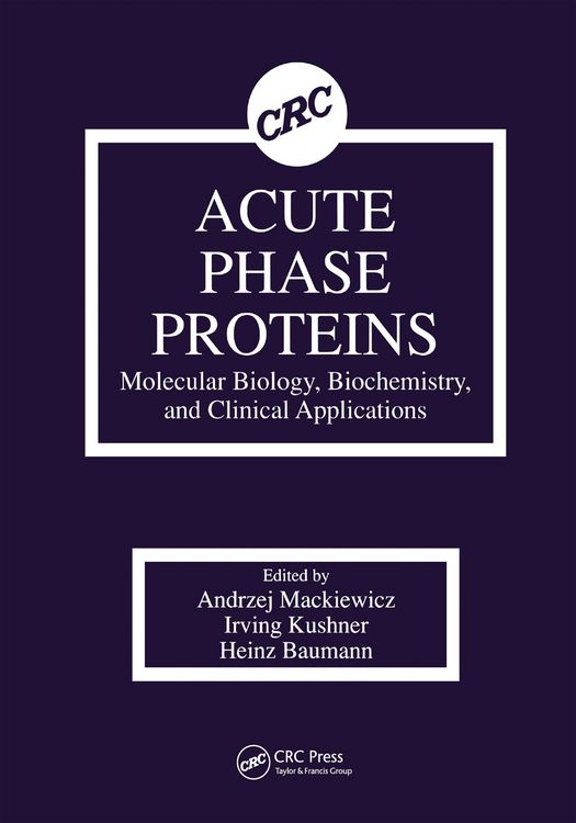 Produktbild: Acute Phase Proteins Molecular Biology, Biochemistry, and Clinical Applications
