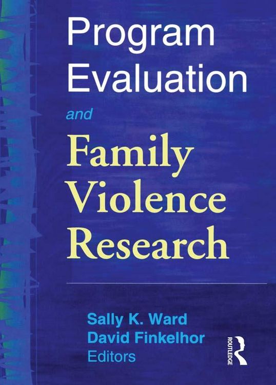 Produktbild: Program Evaluation and Family Violence Research