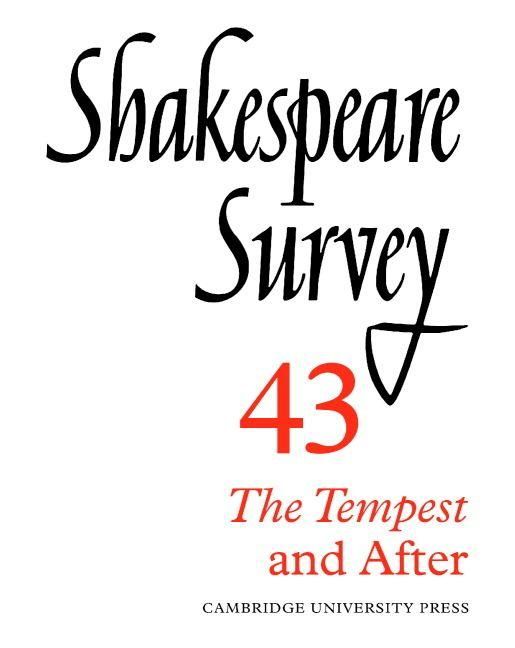 Produktbild: Shakespeare Survey