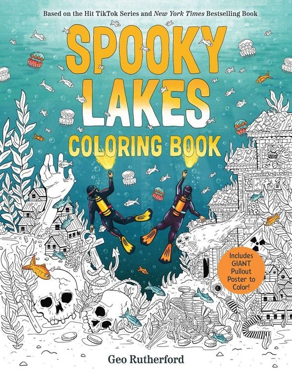 Produktbild: Spooky Lakes Coloring Book