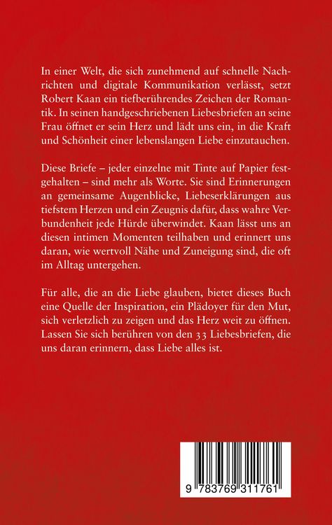 Produktbild: 33 Liebesbriefe an meine Frau