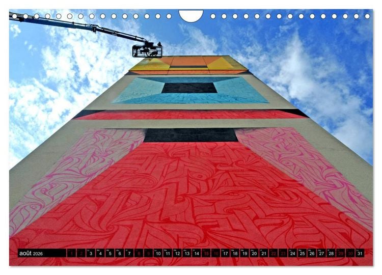 Produktbild: L'art des murs (Calendrier mural 2026 DIN A4 vertical), CALVENDO calendrier mensuel