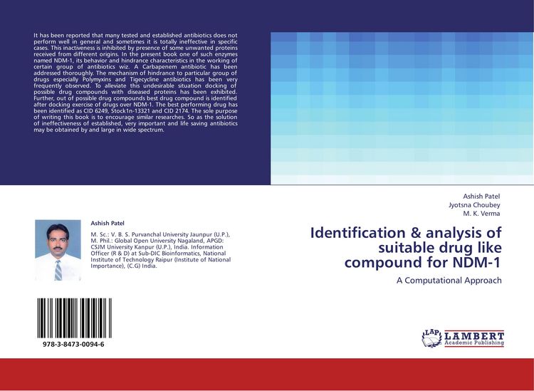 Produktbild: Identification & analysis of suitable drug like compound for NDM-1