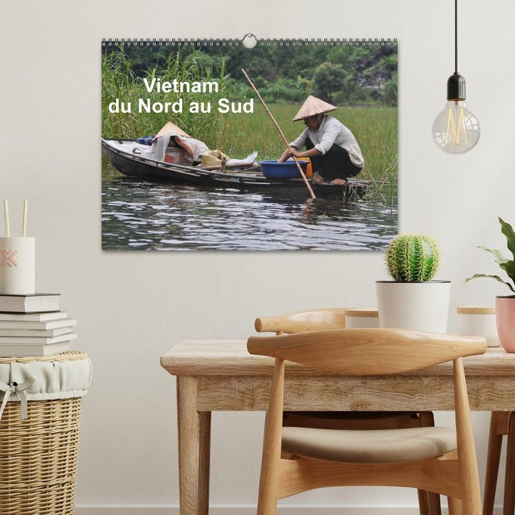 Produktbild: Vietnam du Nord au Sud (Calendrier mural 2026 DIN A3 vertical), CALVENDO calendrier mensuel