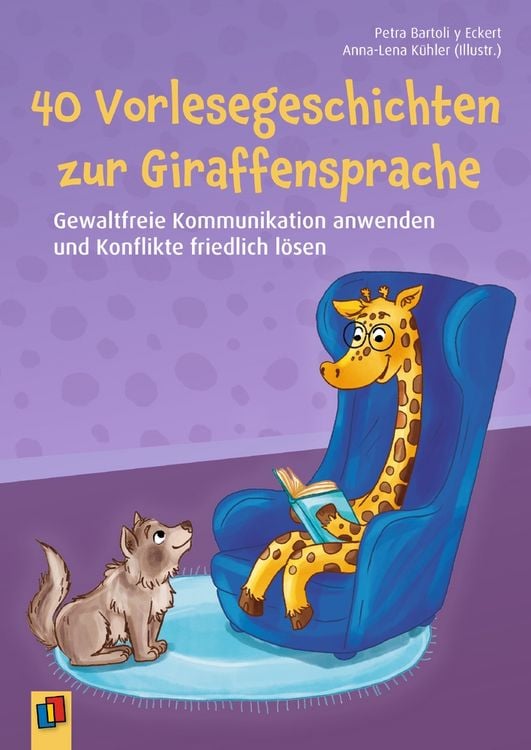 Produktbild: 40 Vorlesegeschichten zur Giraffensprache, ab 6 Jahre
