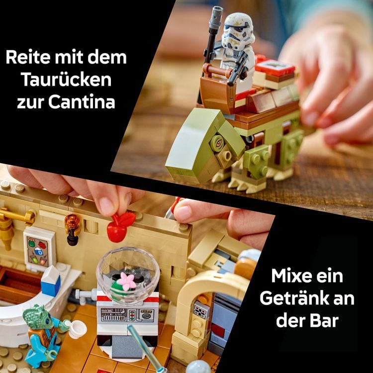 Produktbild: LEGO Star Wars 75425 SMART Play: Mos Eisley Cantina, Spielzeug ab 8