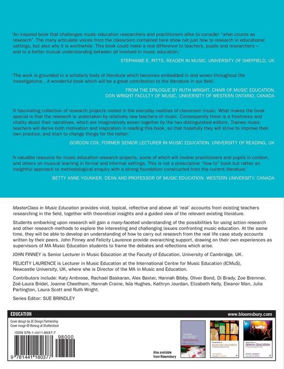 Produktbild: Masterclass in Music Education