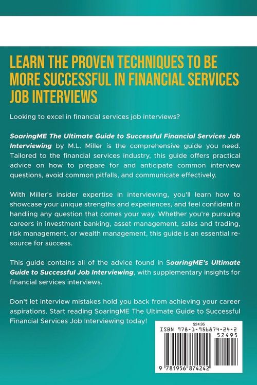 Produktbild: SoaringME The Ultimate Guide to Successful Financial Services Job Interviewing