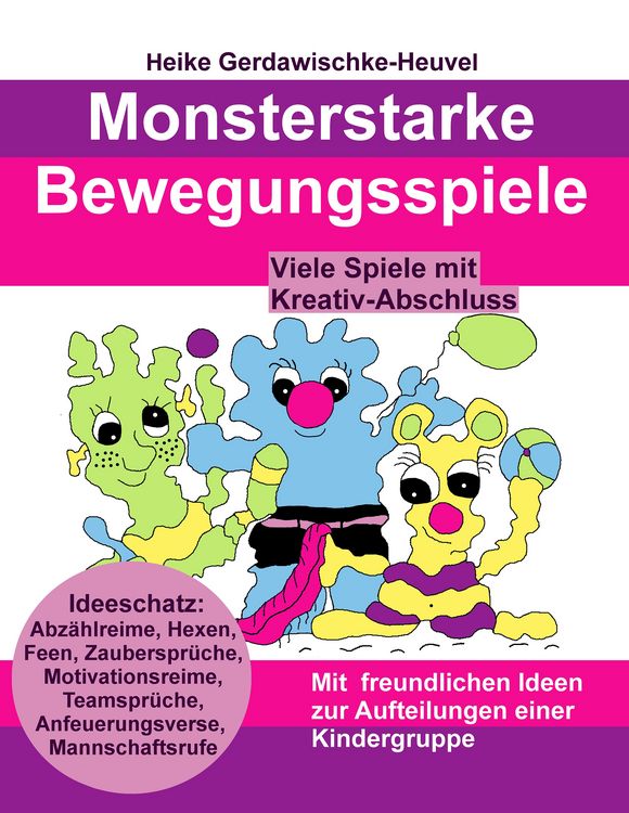 Produktbild: Monsterstarke Bewegungsspiele