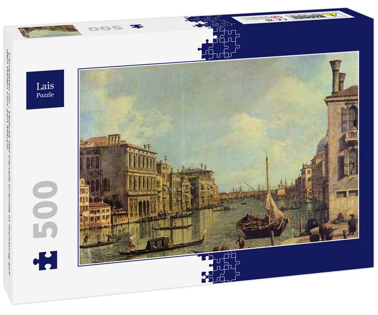 Produktbild: Lais Puzzle Canaletto (II) - Veduta del Canale Grande in Richtung auf den Hafen von San Marco 500 Teile