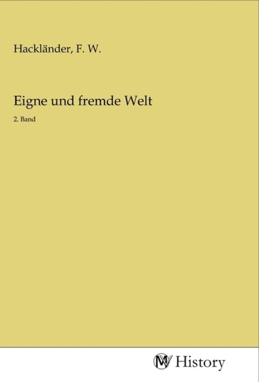 Produktbild: Eigne und fremde Welt