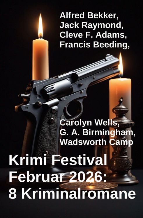 Produktbild: Krimi Festival Februar 2026: 8 Kriminalromane