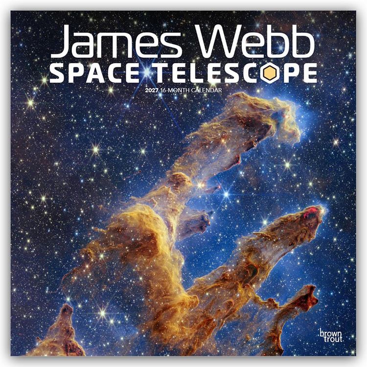 Produktbild: James Webb Space Telescope &ndash; James Webb Weltraumteleskop 2027 &ndash; 16-Monatskalender
