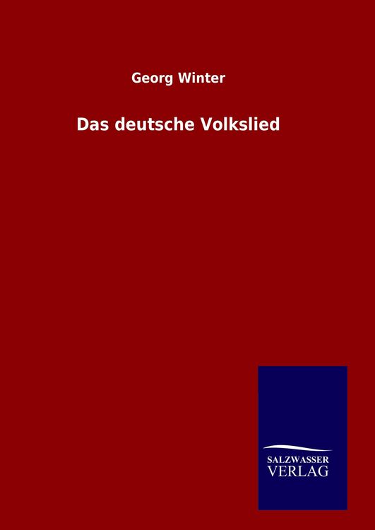 Produktbild: Das deutsche Volkslied